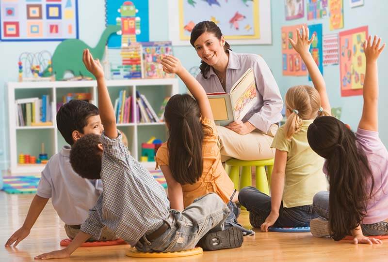 Early Years Children In School